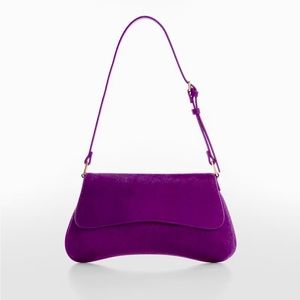 MNG Purple shoulder bag